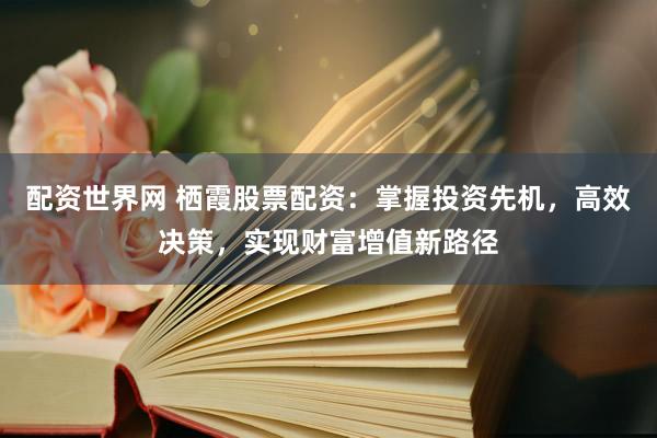 配资世界网 栖霞股票配资：掌握投资先机，高效决策，实现财富增值新路径
