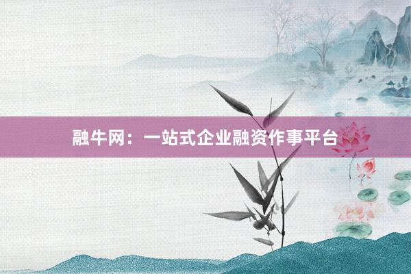 融牛网：一站式企业融资作事平台