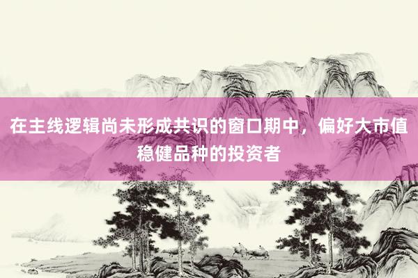 在主线逻辑尚未形成共识的窗口期中，偏好大市值稳健品种的投资者